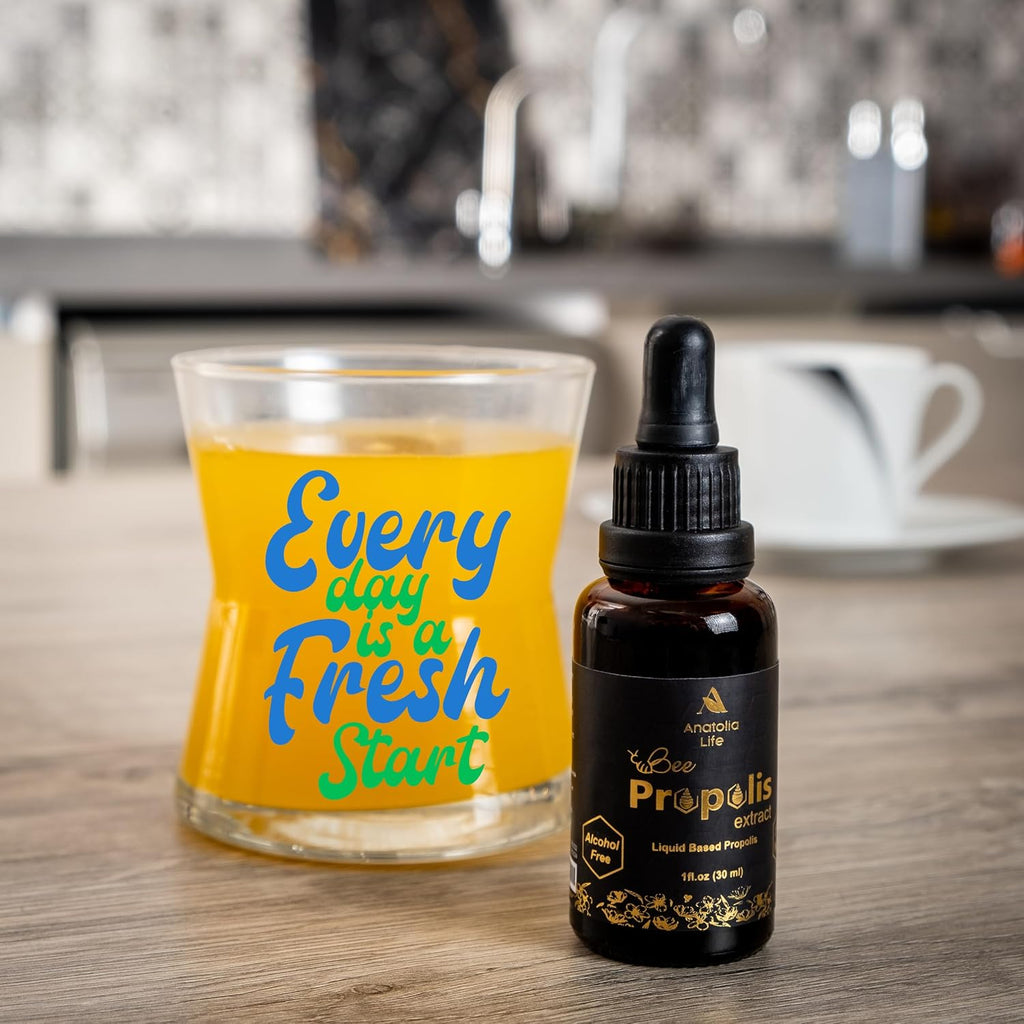 Extracto de Propóleo Orgánico 30ml + Aceite Esencial de Limón Puro Natural 20ml