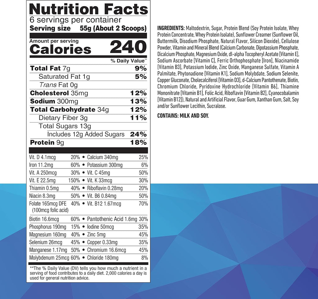 NuTherapy Proteína Nutricional en Polvo para Adultos - Vitaminas y Minerales - 6 Porciones (Pack de 2)