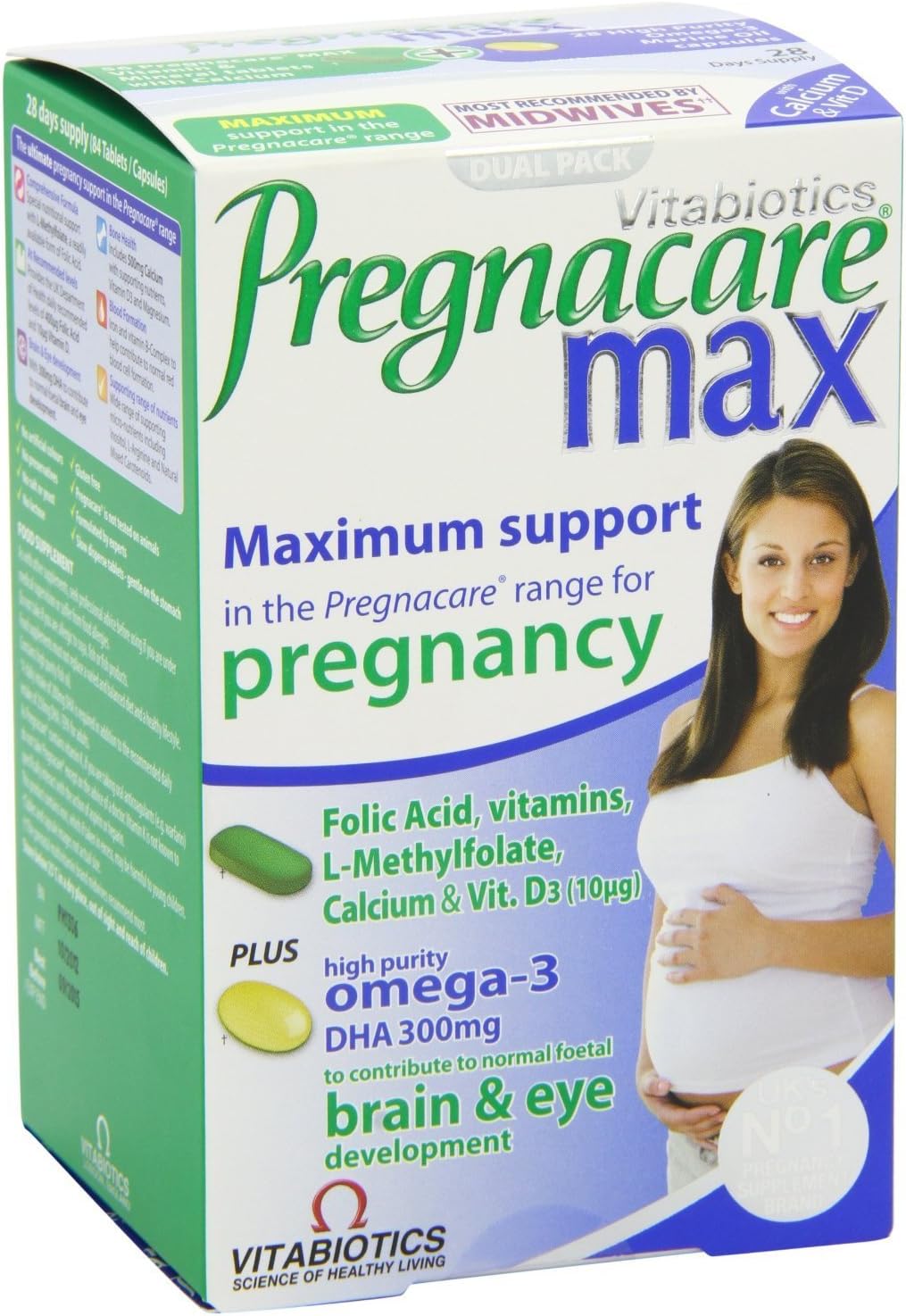 Vitabiotics Pregnacare Max 168 comprimidos/cápsulas - 2 Paquetes