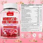 ZEGBALP Gominolas Multivitamínicas para Mujeres 50+ Sin Azúcar