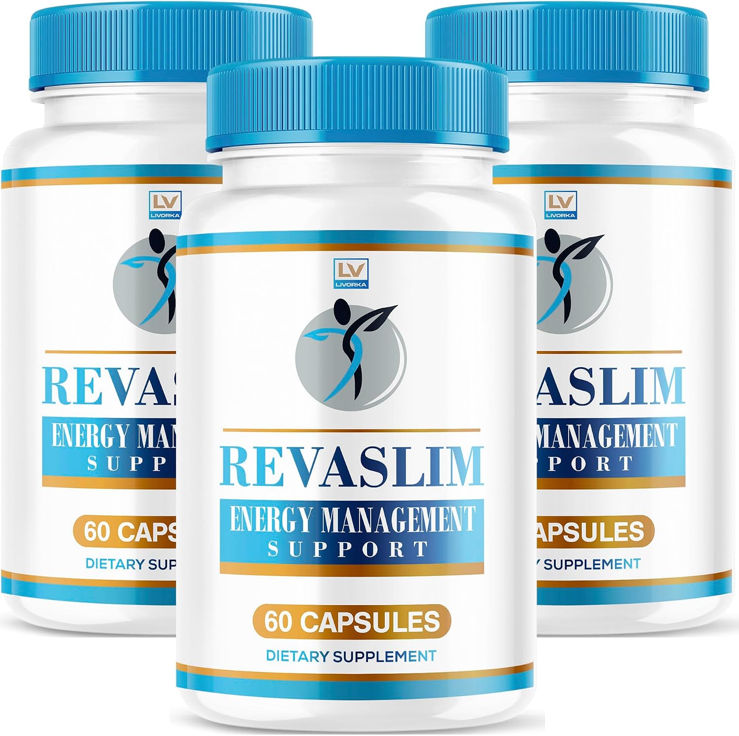 (3 Pack) Revaslim Pills, Revaslim Advanced Formula, 180 Cápsulas