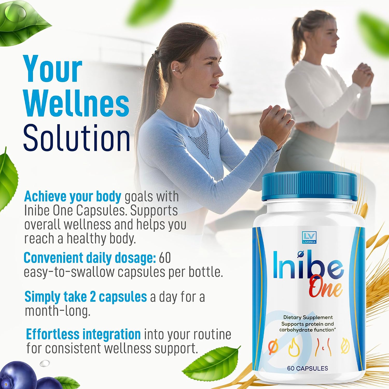 Inibe One Cápsulas (2 Pack) – 120 Cápsulas