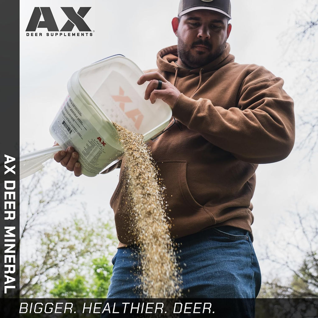 Terra Products Co. AX Deer Mineral - Antler Xcelerator para Ciervos (9 kg)