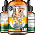 10 en 1 Vitaminas Líquidas para Perros y Gatos, 2 Fl Oz | Glucosamina y Multivitamínico