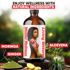 Herboganic Women wellness Living Bitters for overall Health and wellness | 16 Oz