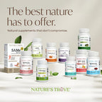 Nature's Trove SAM-e 400mg 120 Comprimidos Recubiertos Entéricos (2 Cajas de 60) - Vegano, Kosher, No-GMO, Sin Soja, Sin Gluten