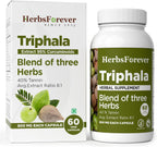 Triphala Extracto 8:1 Cápsulas – Herbsforever (60 Cápsulas Veganas)