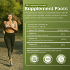 Daily Vites ADK10, Suplemento de Vitaminas A, D3 y K2-MK7, 180 Cápsulas (2 Envases de 90)