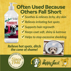 Happy Jack Tonekote Suplemento para Piel y Pelo de Perros, Aceite con Ácidos Grasos Esenciales y Vitaminas, 473 ml