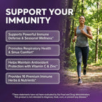 Complejo Inmunológico Orgánico con Pau D'Arco y Vitaminas - Clean Nutraceuticals