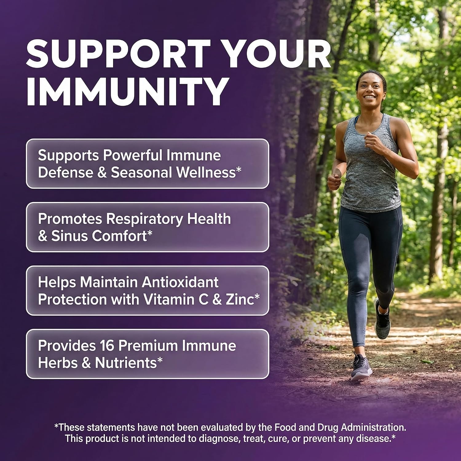 Complejo Inmunológico Orgánico con Pau D'Arco y Vitaminas - Clean Nutraceuticals