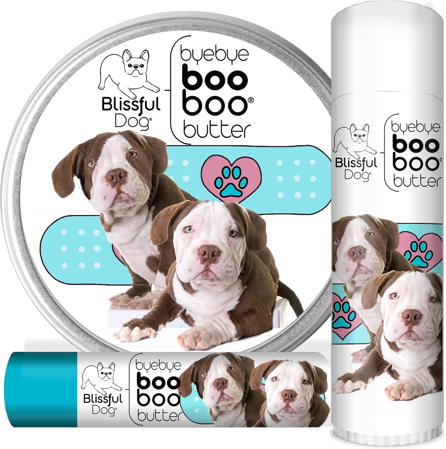 The Blissful Dog American Bulldog Booboo Butter - Bálsamo Herbal 227 g