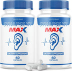 Synapse XT Max - Complemento alimenticio para el apoyo auditivo (120 Cápsulas, Pack de 2)