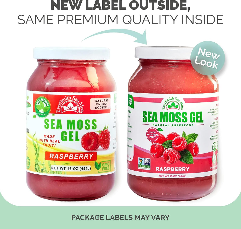 Gel de Musgo Marino Irlandés Silvestre - Sabor Frambuesa