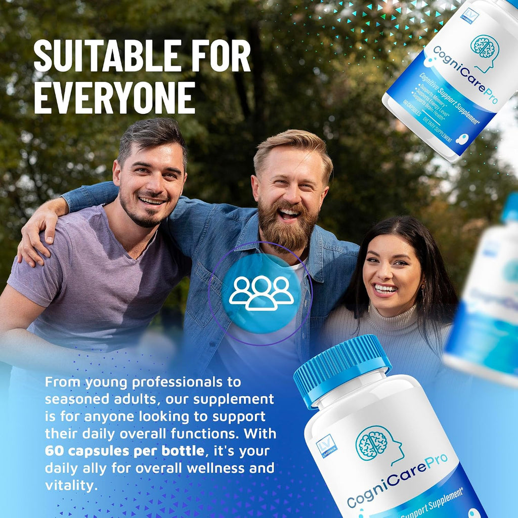 Cognicare Pro Cápsulas - Pack de 5 (300 Cápsulas para 5 Meses)