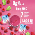 Ener-C Vitamina C 1000mg y Ener-D Vitamina D3 – Pack de 54 Sobres de Bebida en Polvo (Arándanos y Frambuesa)