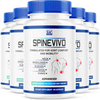 Spine Vivo Plus Cápsulas – Suplemento para la Columna, 300 Cápsulas (Pack de 5)