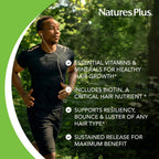 NaturesPlus Ultra Hair - 180 Comprimidos de Liberación Sostenida (2x90)