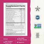 Garden of Life Vitamin Code Multivitamínico para Mujeres con Hierro y Folato, 120 Cápsulas