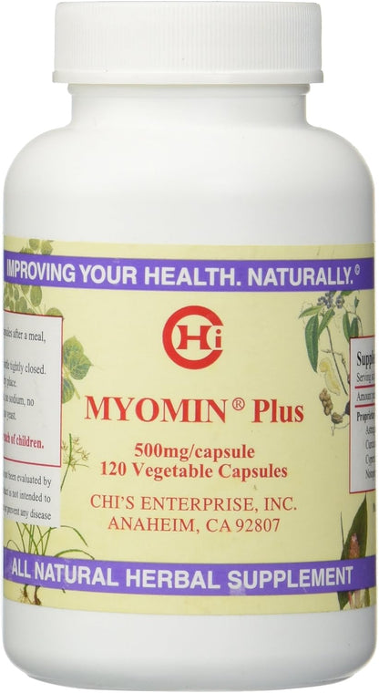 Chi's Enterprise Myomin Plus Cápsulas, 120 Cápsulas – Image 1