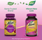 Nature's Way Alive! Gummy Prenatal - Vitaminas Prenatales en Gominolas, 90 Gominolas