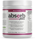 Absorb Plus Isolate Protein - Suplemento Dietético para Salud Digestiva (100 g, Berry Fusion)