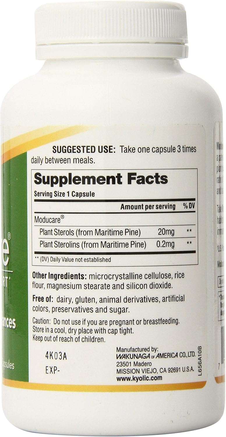 Kyolic, Moducare, 180 Vegetarian Capsules