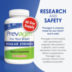 Prevagen Regular Strength - 60 Cápsulas (2 Meses de Suministro) | Suplemento para el Cerebro con Apoaequorina y Vitamina D3