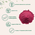 Micro Ingredients Polvo de Cereza Ácida Orgánica, 113 g
