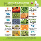 Eniva Health VIBE Multivitamínico Líquido - 32 Vitaminas, Minerales y Fitonutrientes - Suplemento Diario para Hombres y Mujeres - 950 ml