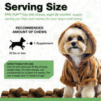 Probióticos para Perros Pawlife - 240 Masticables Sabor Calabaza