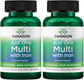 Swanson Century Formula Multivitamin con Hierro 130 Comprimidos (2 Paquetes)
