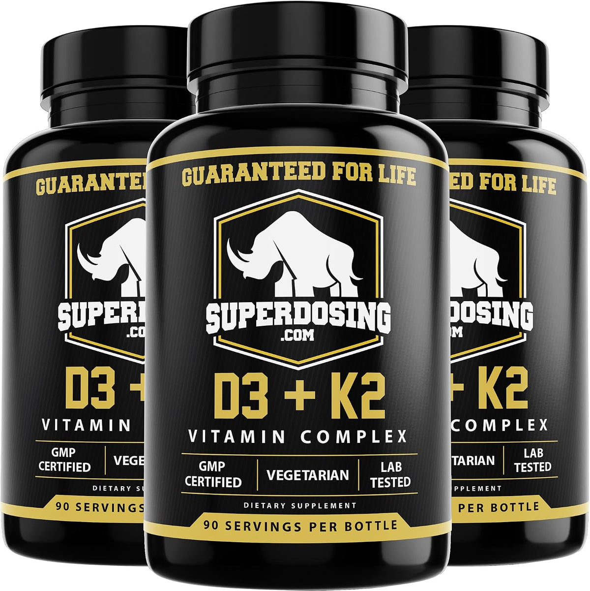 Max Strength Vitamina D3 10000 UI y K2 1500 – La K2 (MK-4) participa en la activación de proteínas que regulan el – Image 8