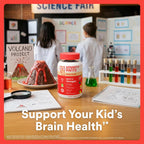 SmartyPants Kids Multivitamin Gummies con Omega 3 DHA/EPA, Vitaminas D3, C, B12, B6, A, K y Zinc, Sin Gluten, 60 Gomitas (30 Días)