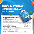 Nutrivein Premium Glutatión Liposomal 700 mg – 60 Cápsulas