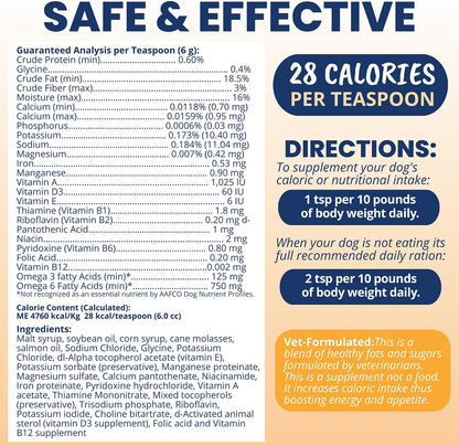 Under the Weather Ready Cal Plus Gel para Perros - Suplemento de Alto Contenido Calórico con Electrolitos (99g) – Image 6