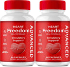 Heart Freedom Cápsulas – Apoyo a la Circulación y Energía – 2 Pack