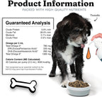 Aceite de Salmón para Perros y Gatos - Piel y Pelaje Saludables, Omega 3 EPA DHA, Apoyo Inmunológico y Cardíaco, Suplemento Líquido 946 ml