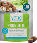 VetIQ Probiótico para Perros - Apoyo Digestivo - Sabor Ahumado - 180 Masticables Blandos