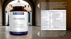 Life's Vitality Multivitamínico Vegano para Hombres y Mujeres - 42 Frutas y Verduras, Vitamina D, 90 Comprimidos