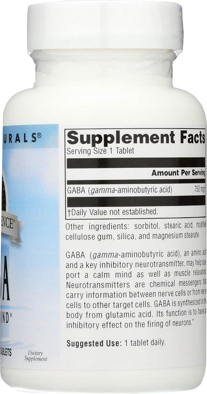 Source Naturals Serene Science GABA, 750 mg – Puede favorecer un sueño más profundo y reparador. – Image 6