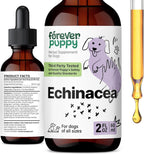 Forever Puppy Gotas de Echinacea para Perros - 2 oz (59 ml) | Apoyo Inmunitario Natural