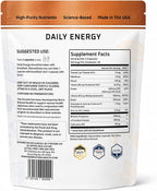 Ben's Natural Health Daily Energy con Vitaminas B y CoQ10 - 60 Cápsulas