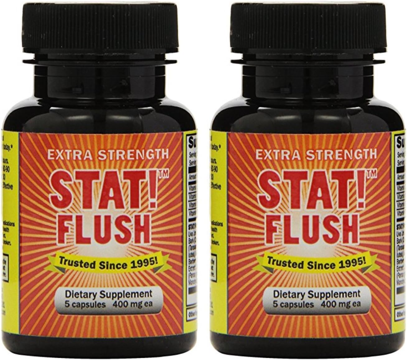 Stat Flush 5 Cápsulas (Flush, Pack de 2)