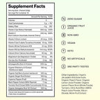 Feel Goods Immunity+ - Mezcla de apoyo inmunológico con vitamina C, hierbas orgánicas y adaptógenos - 15 sobres sabor Limonada de Melocotón