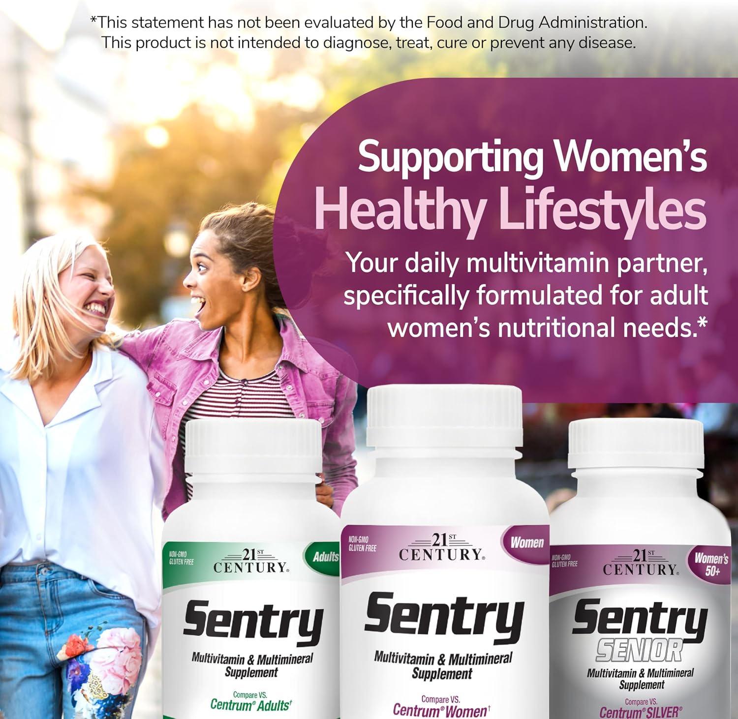 21st Century Sentry Multivitamínico para Mujeres, 120 Comprimidos