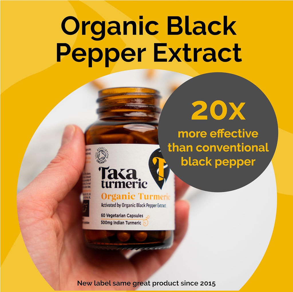 Turmeric with Black Pepper 60 Capsules
