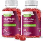 Viteey Complejo B en Gomitas con Vitamina C - 60 Gomitas