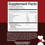 Complete Natural Uric Acid Complete - Suplemento Líquido para el Apoyo del Ácido Úrico, Salud Renal y Circulación Sanguínea con Vinagre de Manzana, Cereza Ácida, Remolacha, Limón y Canela - 355 ml