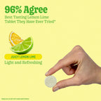8Greens Daily Greens - Comprimidos Efervescentes de Vegetales Verdes con Aloe Vera, Sabor Limón-Lima, 30 Comprimidos